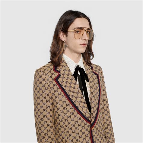 camicia gucci cotone logato uomo|Scopri la nuova collezione di camicie da uomo di Gucci su.